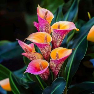 Калла Оникс купить по цене от 450р. в интернет-магазине «Посадика» с доставкой почтой в в Печорае и по всей России – [изображение №1].